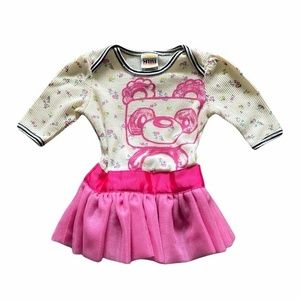 Harajuku‎ Mini Beary Onsie Floral Dress Sz. 9M